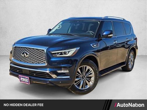 Hermosa Blue 2019 INFINITI QX80 Luxe