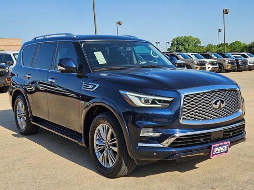 Hermosa Blue 2019 INFINITI QX80 Luxe