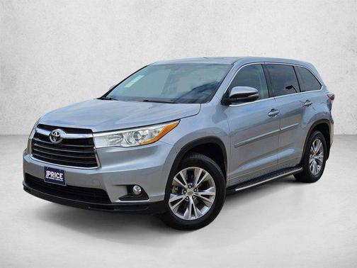 Silver Sky Metallic 2015 Toyota Highlander LE Plus
