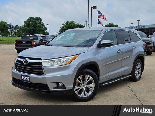 Silver Sky Metallic 2015 Toyota Highlander LE Plus