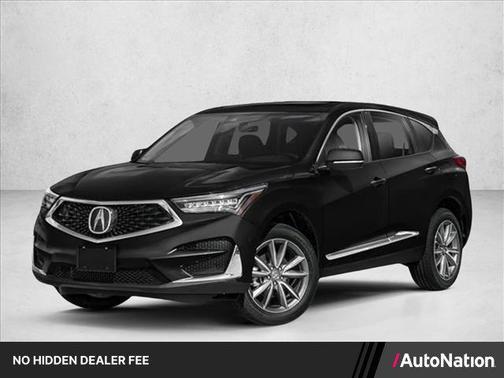 Majestic Black Pearl 2019 Acura RDX Technology Package