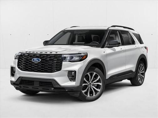 Space White Metallic 2026 Ford Explorer ST-Line