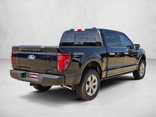 Agate Black Metallic 2026 Ford F-150 Platinum