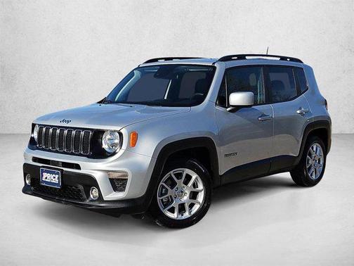 Glacier Metallic Clearcoat 2021 Jeep Renegade Latitude