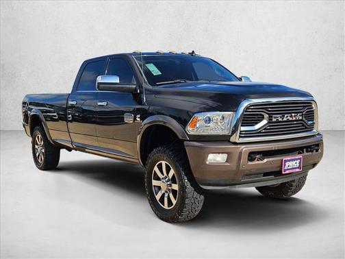 Brilliant Black Crystal Pearlcoat 2017 RAM 3500 Longhorn