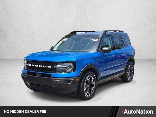 Velocity Blue Metallic 2022 Ford Bronco Sport Outer Banks
