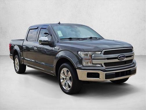 Silver/Gray 2019 Ford F-150 Platinum