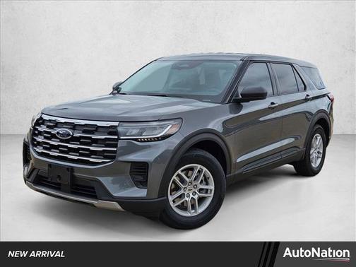 Carbonized Gray Metallic 2026 Ford Explorer Active