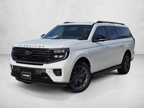 Star White Metallic Tri-Coat 2026 Ford Expedition Max Platinum
