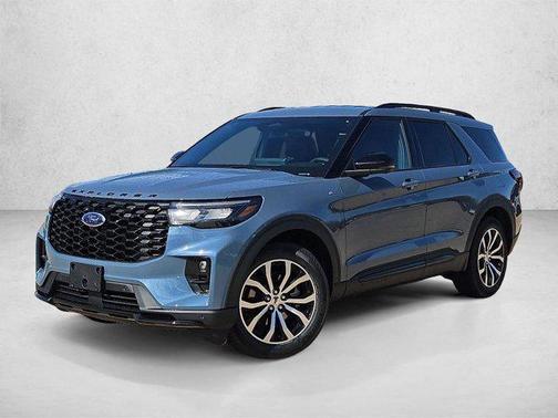 Vapor Blue Metallic 2026 Ford Explorer ST-Line