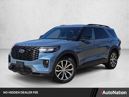 Vapor Blue Metallic 2026 Ford Explorer ST-Line
