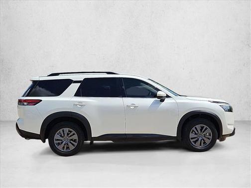 Pearl White Tricoat 2024 Nissan Pathfinder SV FWD