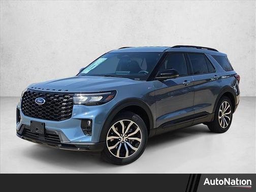 Vapor Blue Metallic 2026 Ford Explorer ST-Line