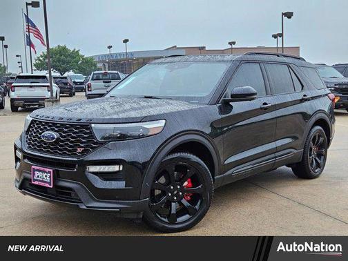 Agate Black Metallic 2020 Ford Explorer ST
