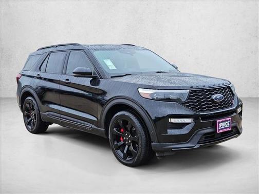 Agate Black Metallic 2020 Ford Explorer ST