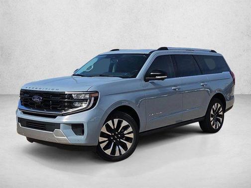 Glacier Gray Metallic Tri-Coat 2026 Ford Expedition Max Platinum
