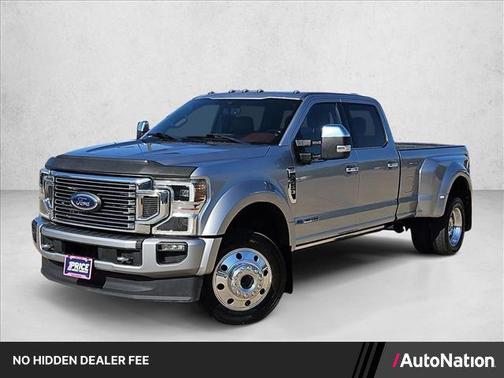 Iconic Silver Metallic 2022 Ford F-450 Platinum