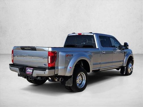 Iconic Silver Metallic 2022 Ford F-450 Platinum