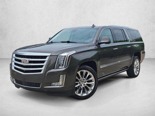 Dark Mocha Metallic 2020 Cadillac Escalade ESV Premium Luxury