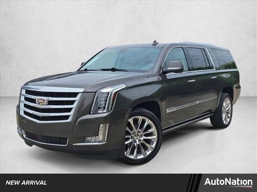 Dark Mocha Metallic 2020 Cadillac Escalade ESV Premium Luxury