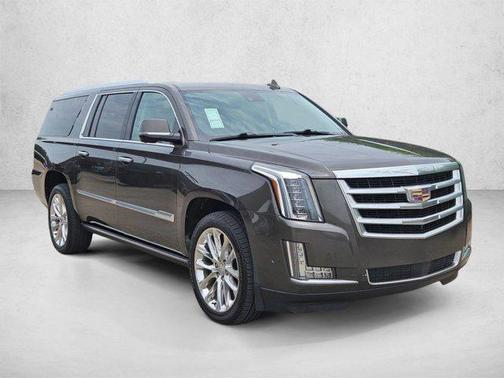 Dark Mocha Metallic 2020 Cadillac Escalade ESV Premium Luxury