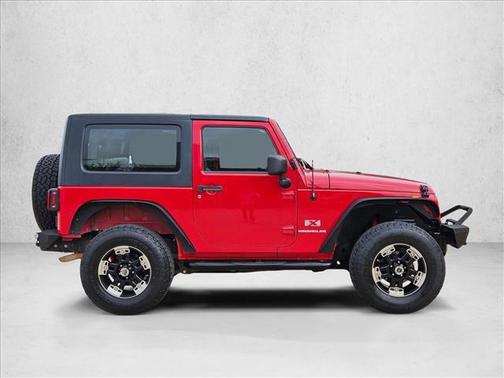 Flame Red 2009 Jeep Wrangler X