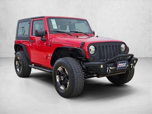 Flame Red 2009 Jeep Wrangler X