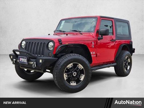 Flame Red 2009 Jeep Wrangler X