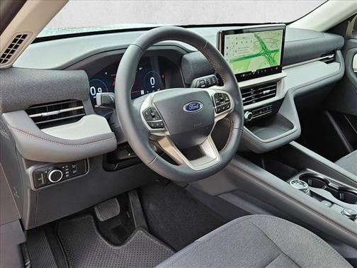 Space White Metallic 2026 Ford Explorer Active