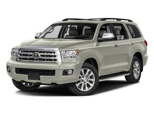 Blizzard Pearl 2017 Toyota Sequoia Platinum