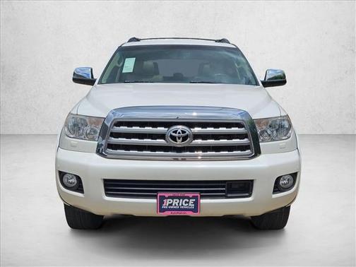 Blizzard Pearl 2017 Toyota Sequoia Platinum