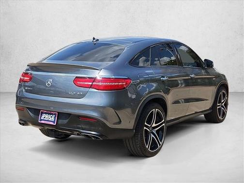 Silver/Gray 2019 Mercedes-Benz AMG GLE 43 Coupe 4MATIC