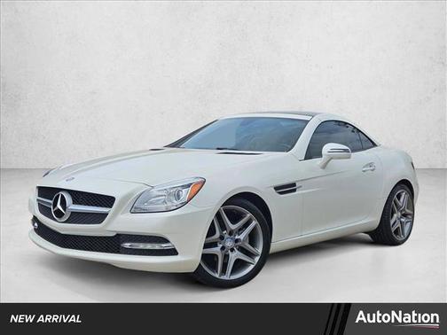 White 2014 Mercedes-Benz SLK-Class SLK 250