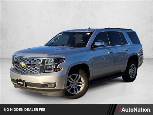 Silver Ice Metallic 2018 Chevrolet Tahoe LT