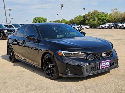 Crystal Black Pearl 2025 Honda Civic Sport