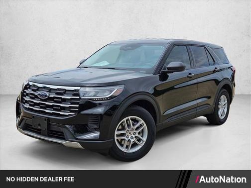 Agate Black Metallic 2026 Ford Explorer Active