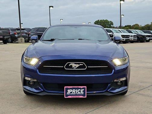 Deep Impact Blue Metallic 2015 Ford Mustang EcoBoost Premium