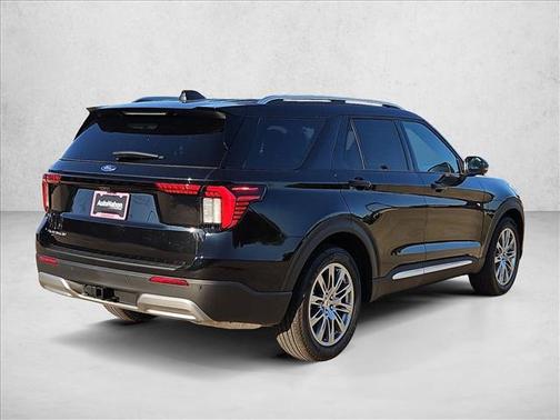 Agate Black Metallic 2026 Ford Explorer Platinum