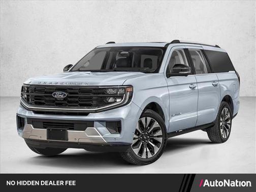 Glacier Gray Metallic Tri-Coat 2026 Ford Expedition Max Platinum