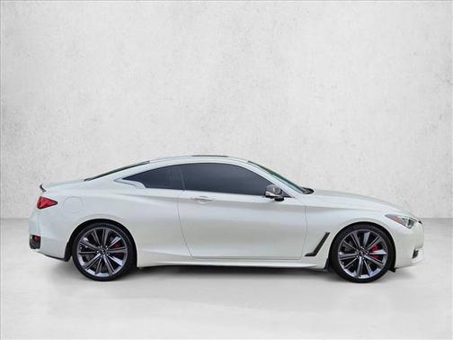 Majestic White 2022 INFINITI Q60 3.0t Red Sport 400