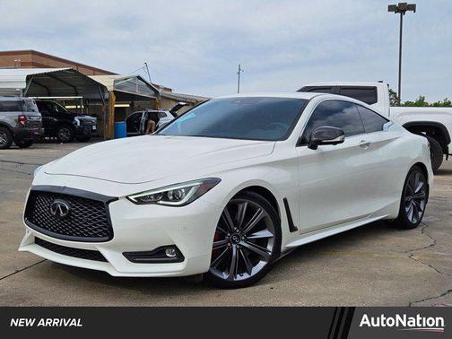 Majestic White 2022 INFINITI Q60 3.0t Red Sport 400