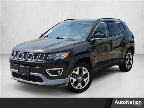 Diamond Black Crystal Pearlcoat 2019 Jeep Compass Limited