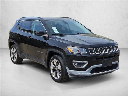 Diamond Black Crystal Pearlcoat 2019 Jeep Compass Limited