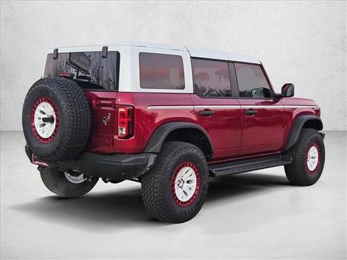 Ruby Red Metallic Tinted Clearcoat 2025 Ford Bronco Heritage Edition