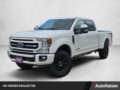 Star White Metallic Tri-Coat 2022 Ford F-250 Lariat