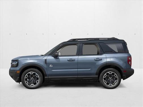 Azure Gray Metallic Tri-Coat 2026 Ford Bronco Sport Outer Banks