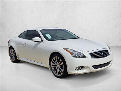 Moonlight White 2013 INFINITI G37 Base