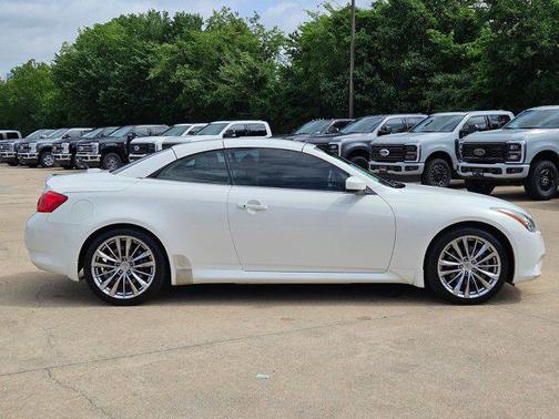 Moonlight White 2013 INFINITI G37 Base