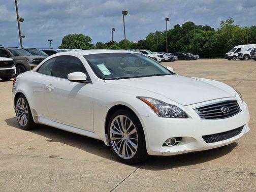 Moonlight White 2013 INFINITI G37 Base