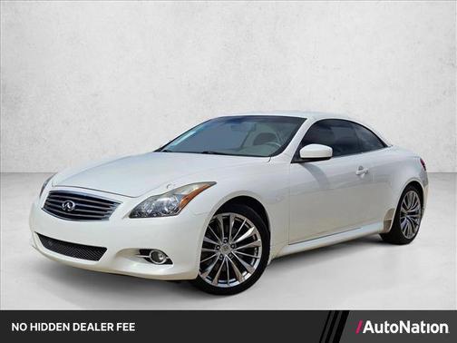 Moonlight White 2013 INFINITI G37 Base